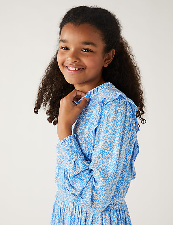 Floral Print Dress (6-16 Yrs)