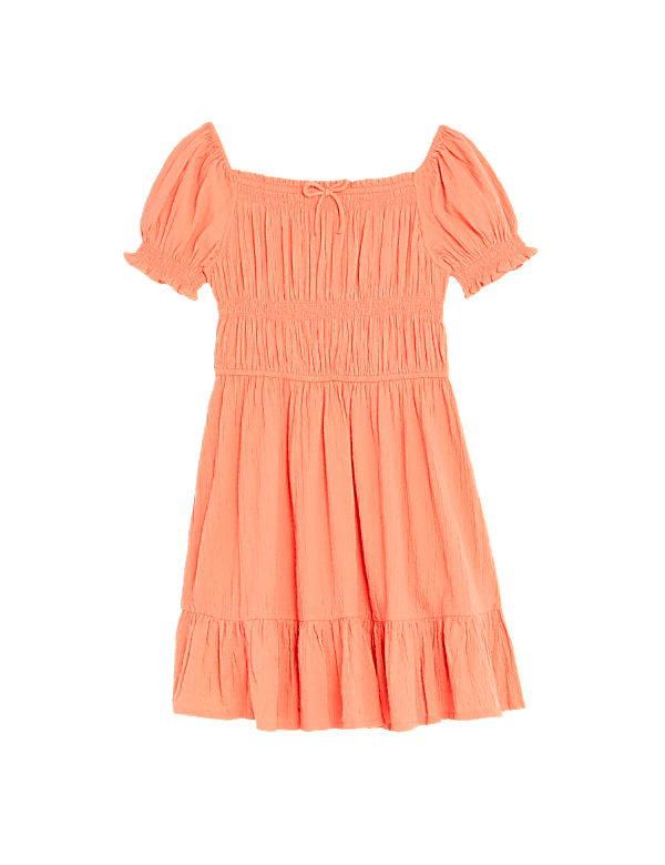 Cotton Rich Tiered Dress