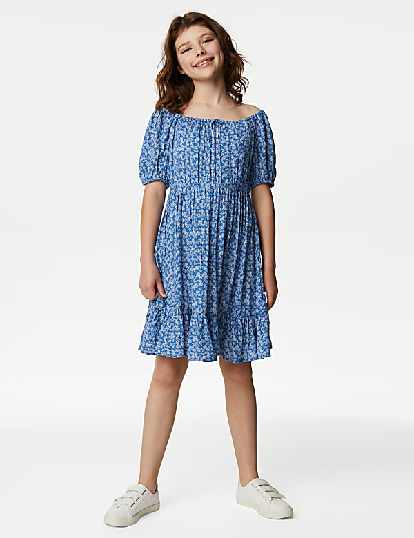 Ditsy Floral Dress (6-16 Yrs)