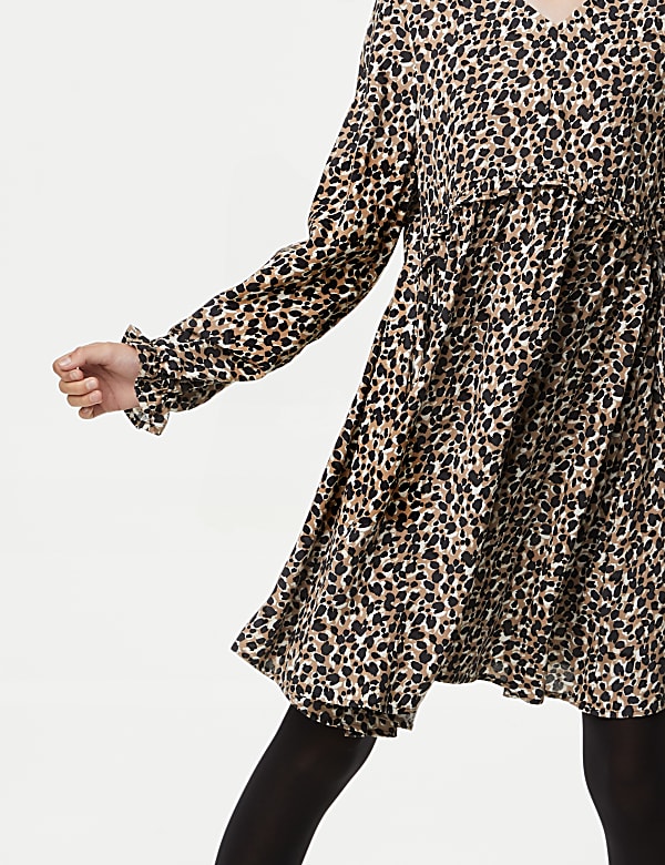 Animal Print Dress (6-16 Yrs)