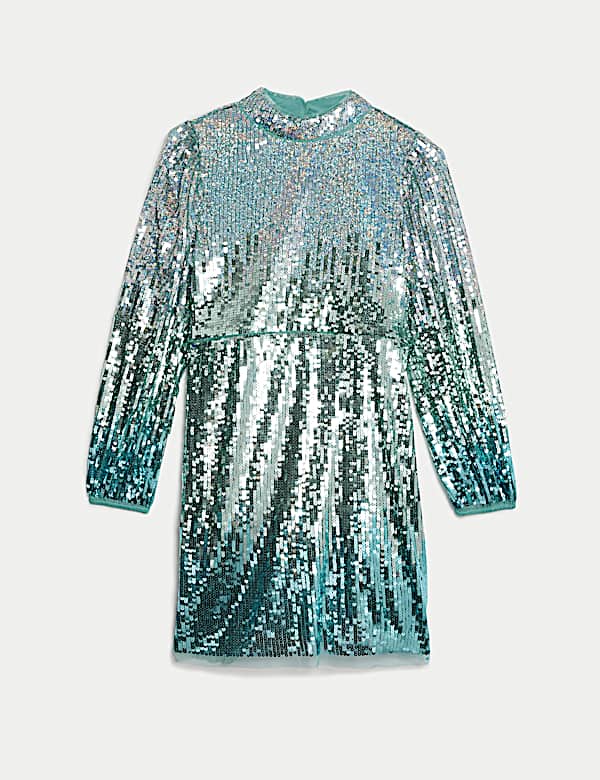 Ombre Sequin Dress (6-16 Yrs) - ES