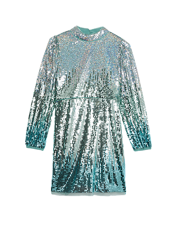 Ombre Sequin Dress (6-16 Yrs)