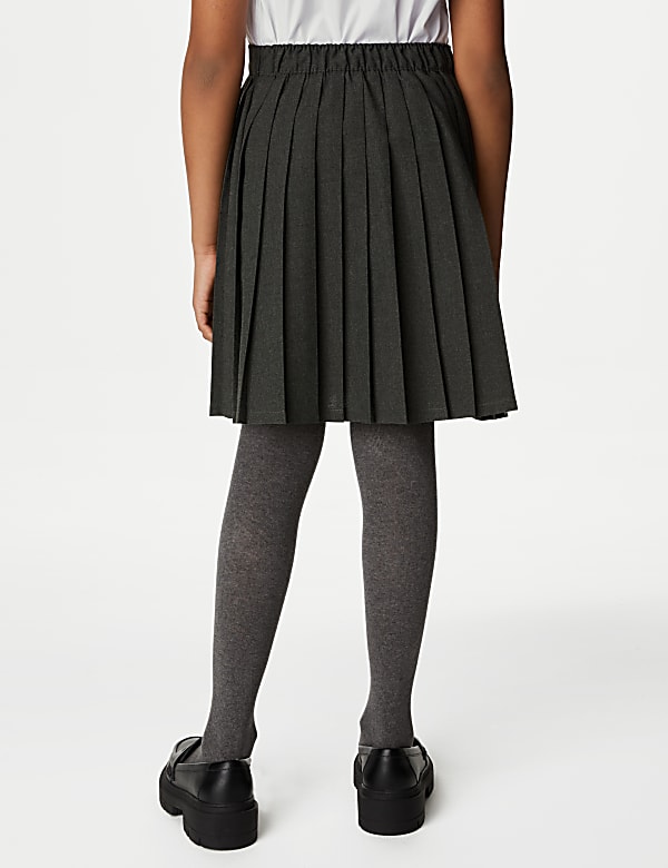 Girls' Easy Dressing Pull On School Skirt (2-16 Yrs) - BE