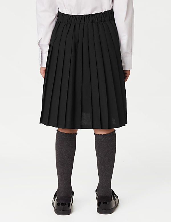 Girls' Easy Dressing Pull On School Skirt (2-16 Yrs) - IL