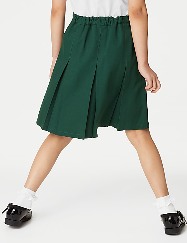 Girls' Permanent Pleats School Skirt (2-16 Yrs) - US
