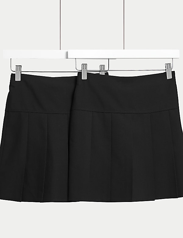 2pk Girls' Plus Fit Pleated School Skirts (2 - 18 Yrs) - JO
