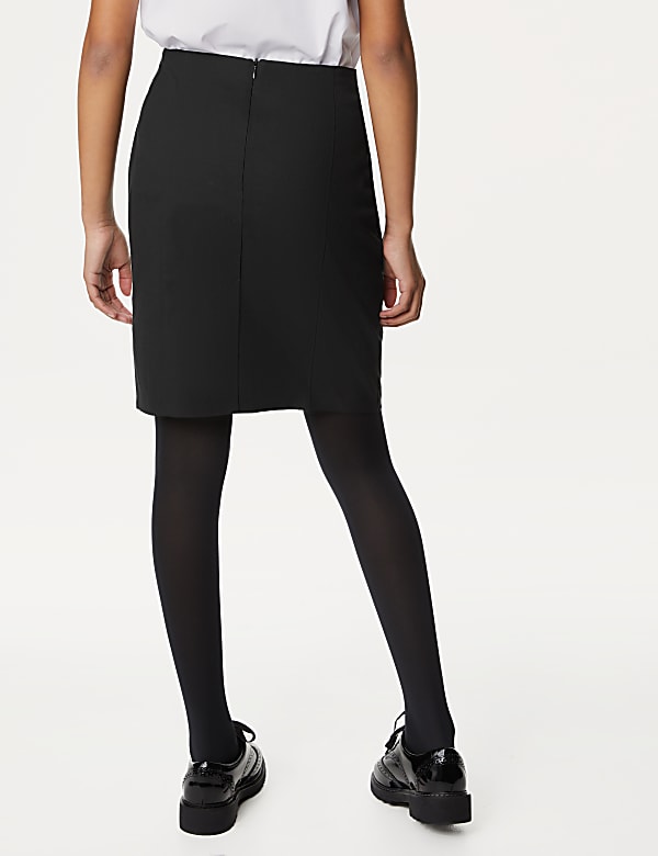 Girls' Short Pencil School Skirt (9-16 Yrs) - AT