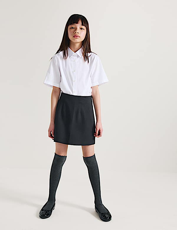 Senior Girl A-Line Pencil School Skirt (9-18 Yrs) - SK