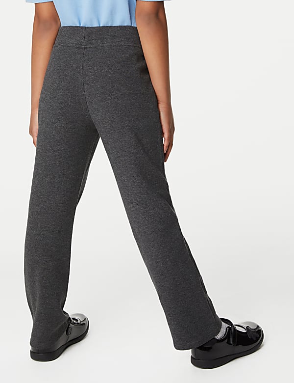 Pantalón escolar regular de punto para chicas (2-16 años) - ES