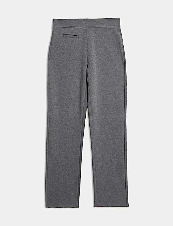 Pantalón escolar regular de punto para chicas (2-16 años) - ES