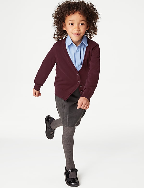 Lot de 2&nbsp;gilets filles 100&nbsp;% coton, parfaits pour l&rsquo;&eacute;cole (du 3 au 18&nbsp;ans) - FR