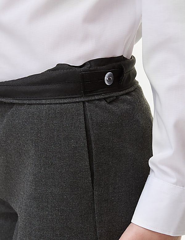 Pantalon fille coupe standard en tissu extensible (du 2 au 18 ans) - LU