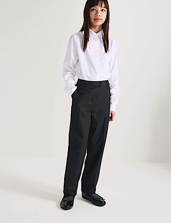 2 Pack Girls Regular Leg Trousers (2-18 Yrs) - AL