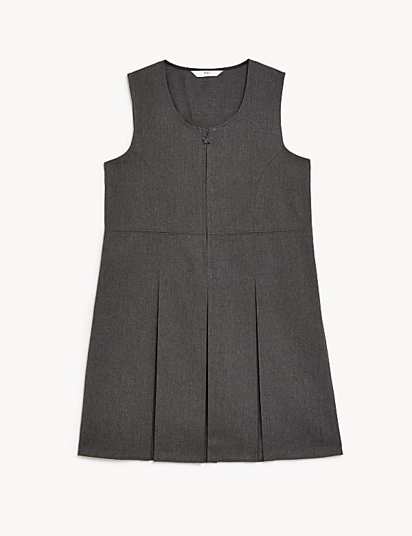 Girls' Plus Fit Pleated School Pinafore (2-12 Yrs) - NZ