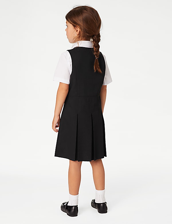 Girls' Pleated School Pinafore  (2-12 Yrs) - IT