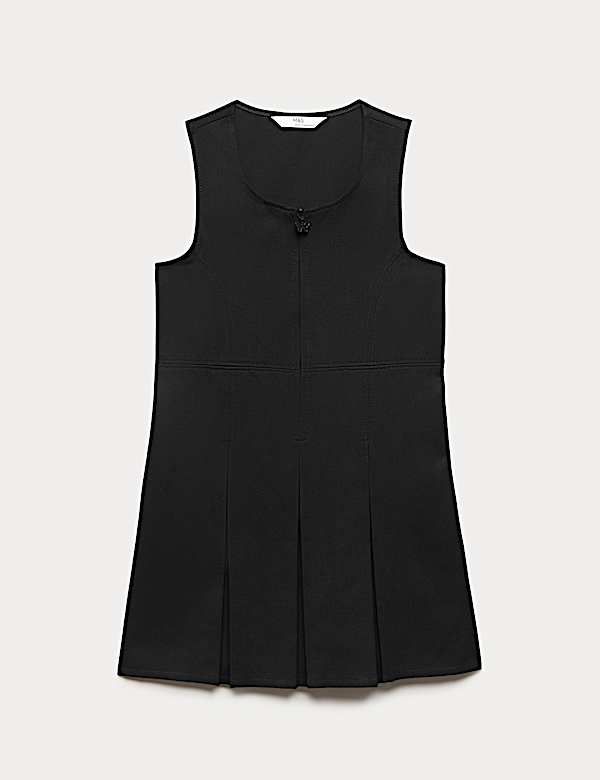 Girls' Pleated School Pinafore  (2-12 Yrs) - IT