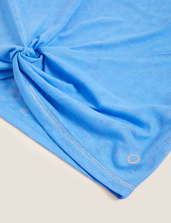 Knot Front Sports Top (6-16 Yrs)
