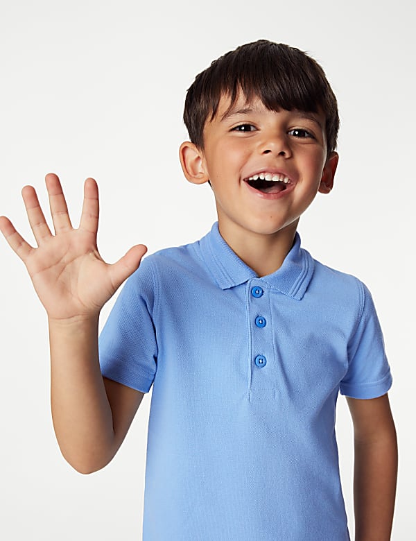 2Pk Boys' Slim Fit Polo Shirts