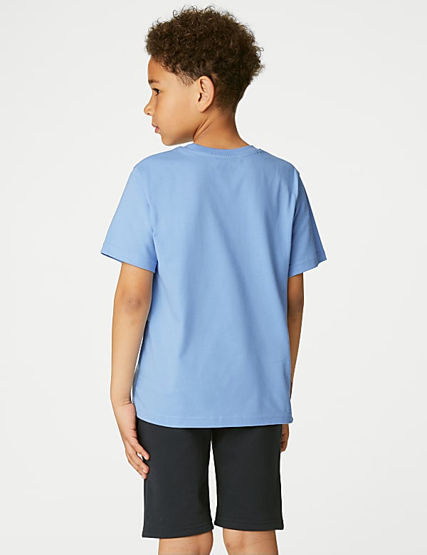 T-shirt unisexe 100 % coton, id&eacute;al pour l&rsquo;&eacute;cole (du 2 au 16 ans) - CH