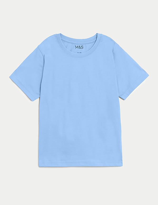 T-shirt unisexe 100 % coton, id&eacute;al pour l&rsquo;&eacute;cole (du 2 au 16 ans) - CH