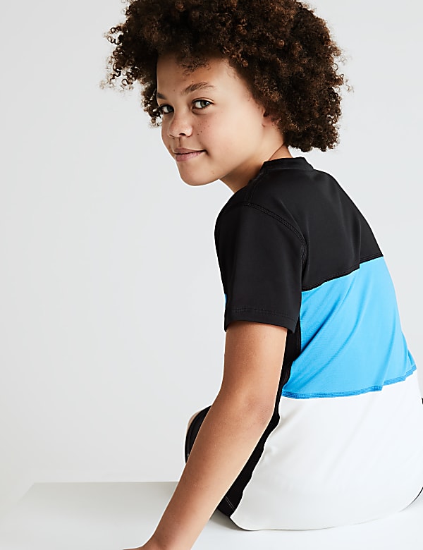 Colour Block Active T-Shirt (6-14 Yrs)