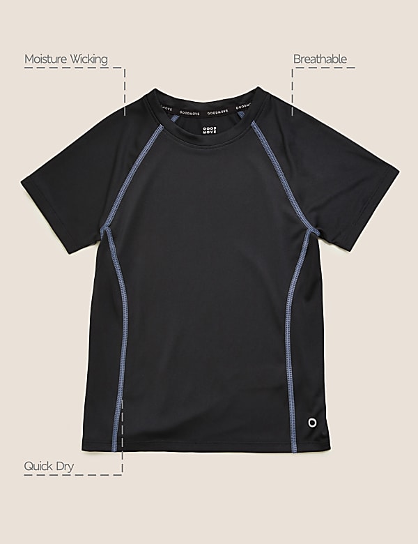 Plain Active T-Shirt (6-14 Yrs)