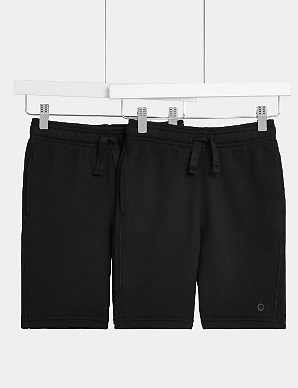 2pk Unisex School Sweat Shorts (2-16 Yrs) - IL