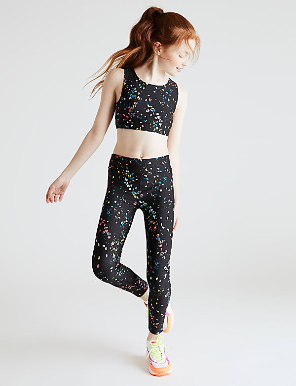 Buy Printed Sports Leggings at Marks Spencer