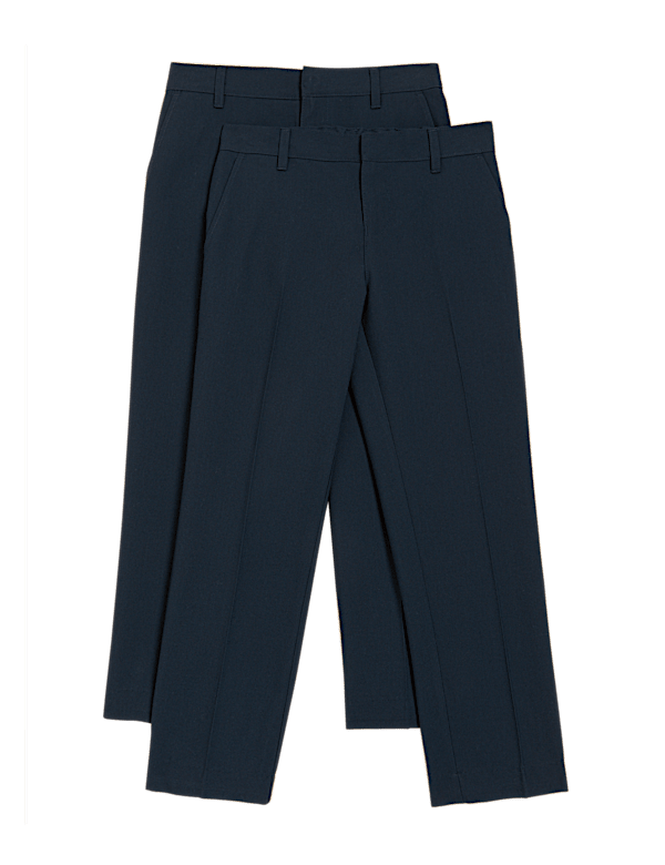 Boys' 2Pk Slim Leg Trousers