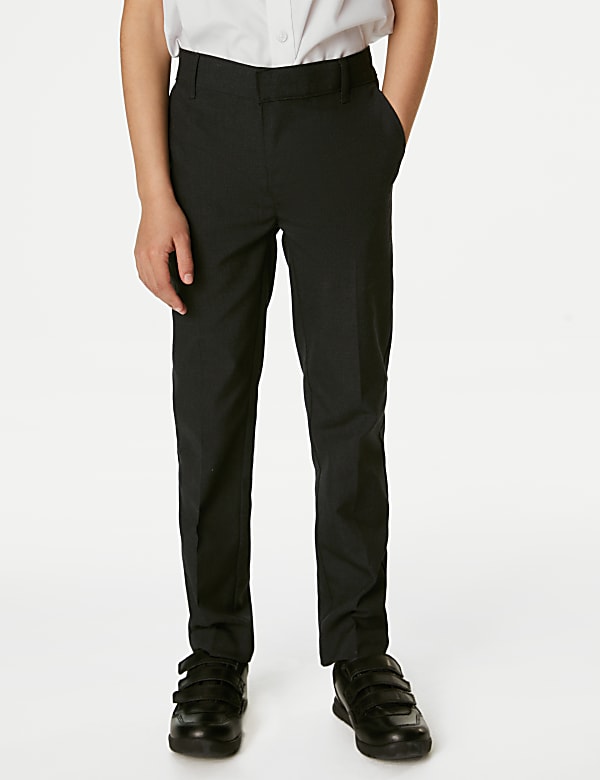 2pk Boys' Skinny Leg School Trousers (2-18 Yrs) - RO