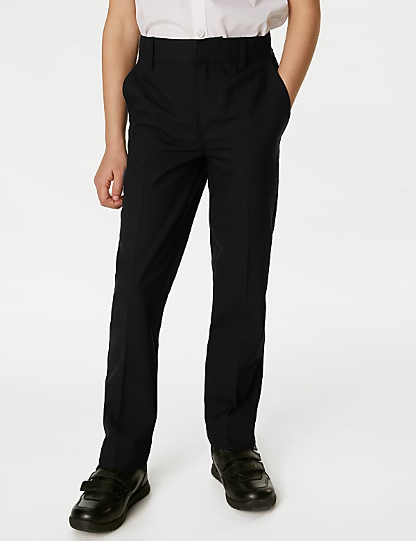 2pk Boys' Skinny Leg School Trousers (2-18 Yrs) - RS