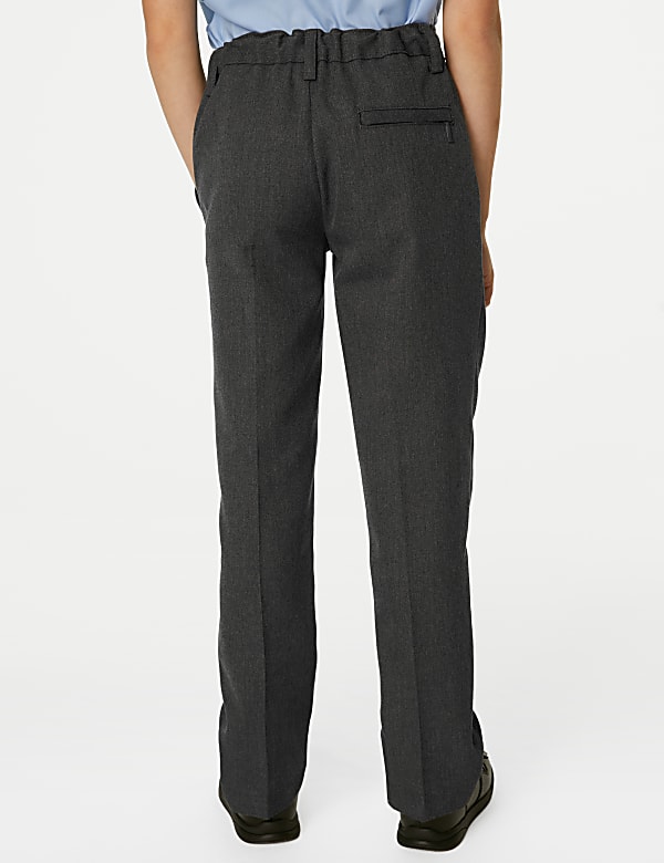 Boys' Regular Leg School Trousers (2-16 Yrs) - DE