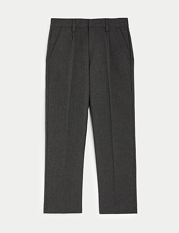 Boys' Regular Leg School Trousers (2-16 Yrs) - DE