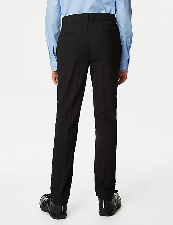 Boys' Skinny Leg Longer Length School Trousers (2-18 Yrs) - LT