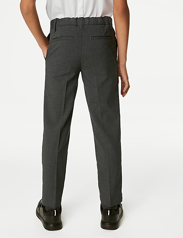 Boys&rsquo; Slim Leg School Trousers (2-18 Yrs) - RS
