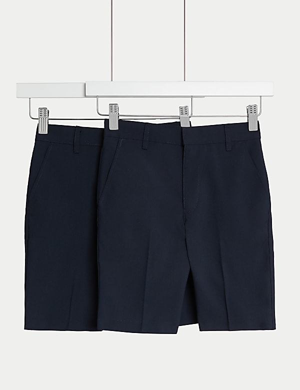 Chlapeck&eacute; &scaron;koln&iacute; &scaron;ortky norm&aacute;ln&iacute;ho střihu, sada 2 ks (2&ndash;14 let) - CZ