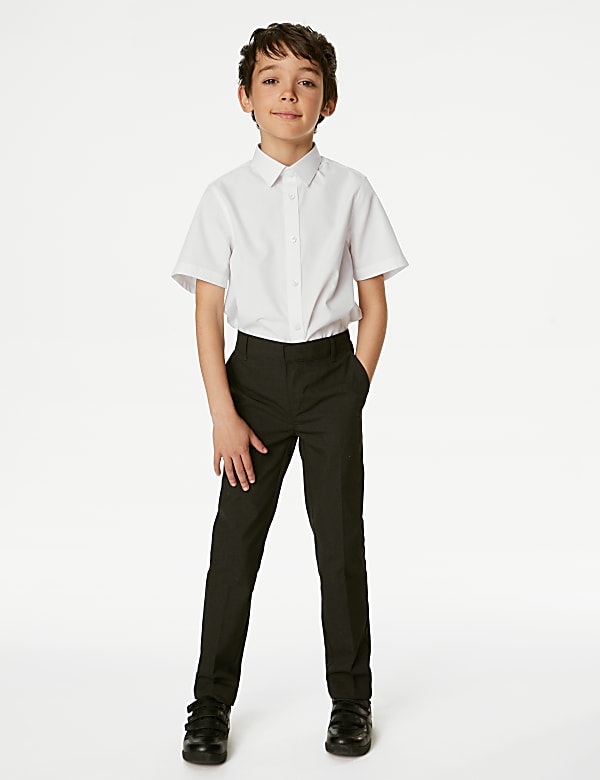 3pk Boys' Easy Iron School Shirts (2-16 Yrs) - AU