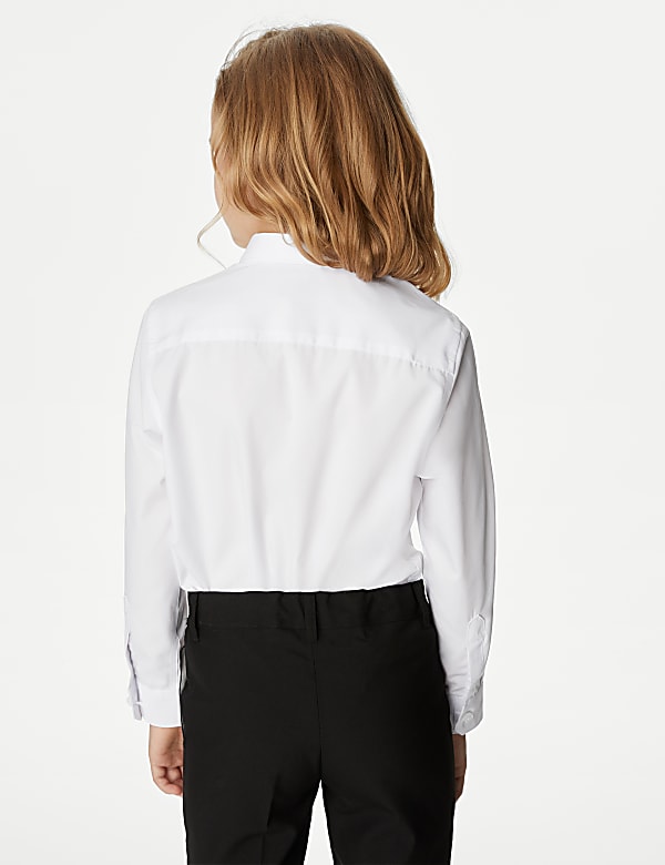 Sada 2 ks dívčích školních košil, nežehlivá úprava (2–18 let) - CZ