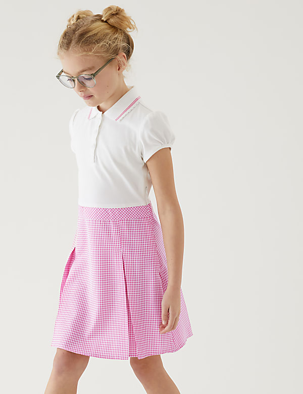 M&s gingham school dress clearance
