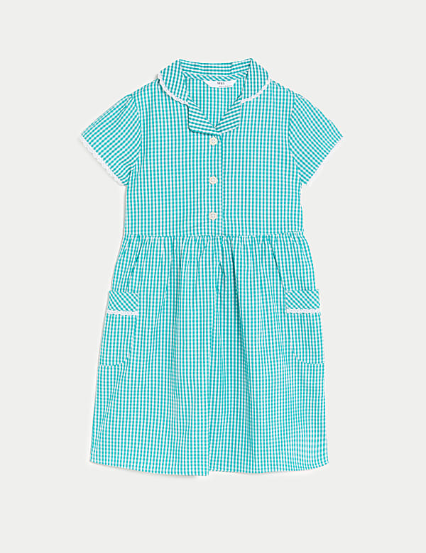 Robe 100&nbsp;% coton &agrave; carreaux Vichy, id&eacute;ale pour l&rsquo;&eacute;cole (du 2 au 14&nbsp;ans) - FR