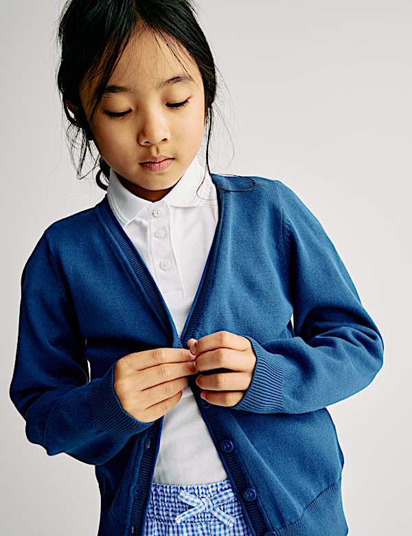 Girls' Gingham School Shorts (3-14 Yrs) - SK