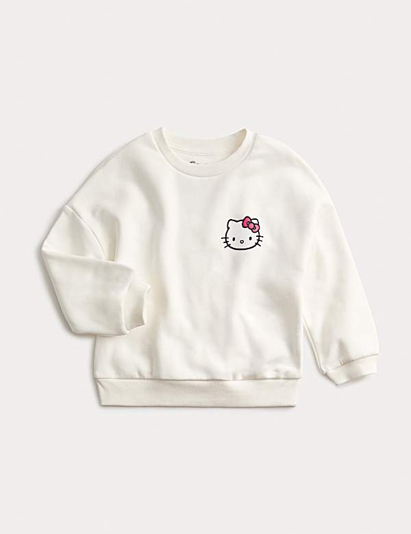 Sweat-shirt en coton à motif Hello Kitty™ (du 3 au 8 ans) - LU