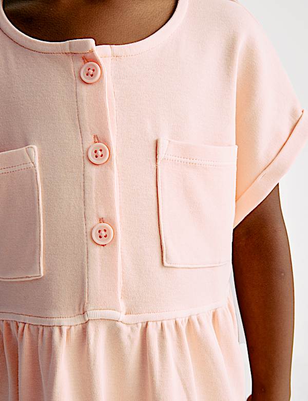 Cotton Rich Jersey Dress (2-8 Yrs)
