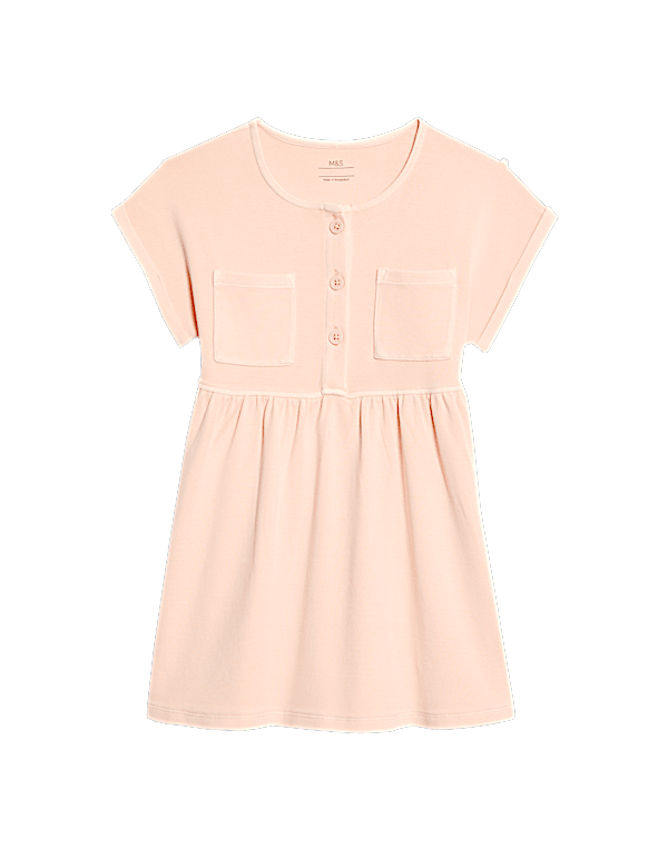 Cotton Rich Jersey Dress (2-8 Yrs)