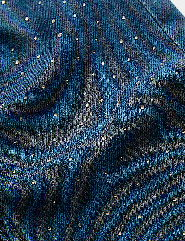 Denim Diamante Jeans (2-8 Yrs)