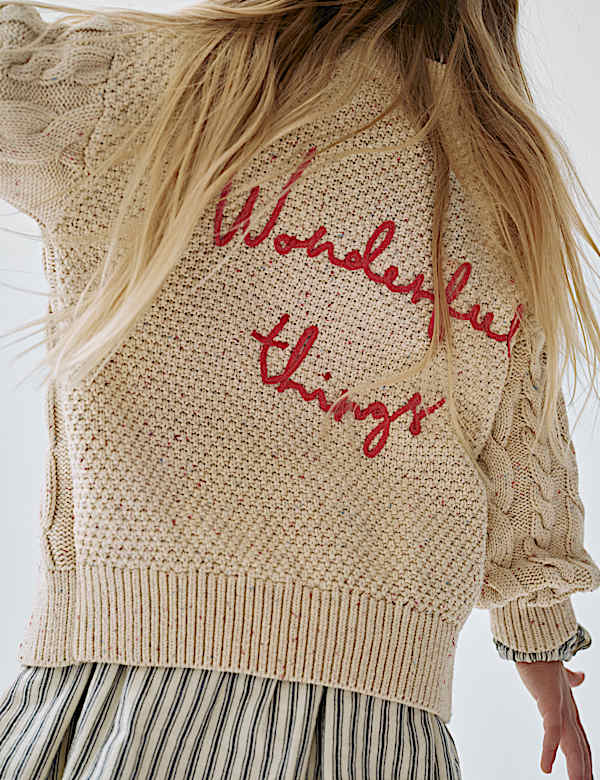 Pure Cotton Chunky Wonderful Cardigan (1-10 Yrs) - LU