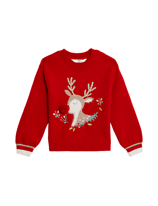 Reindeer Christmas Jumper (1-8 Yrs)