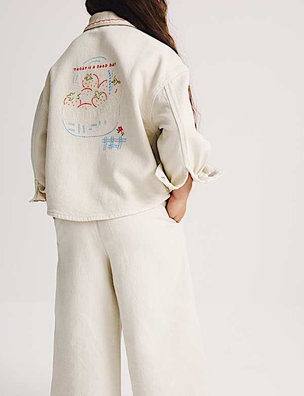 Embroidered Denim Jacket (1-8 Years) - ES