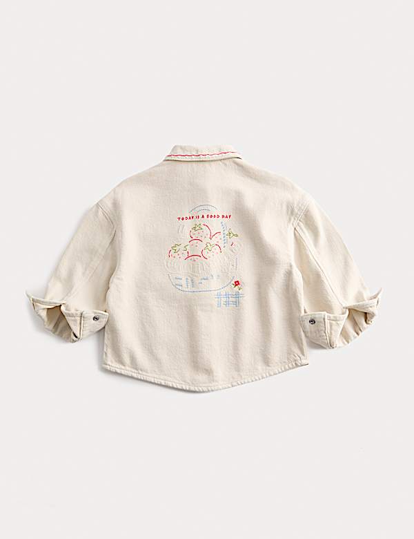 Embroidered Denim Jacket (1-8 Years) - ES