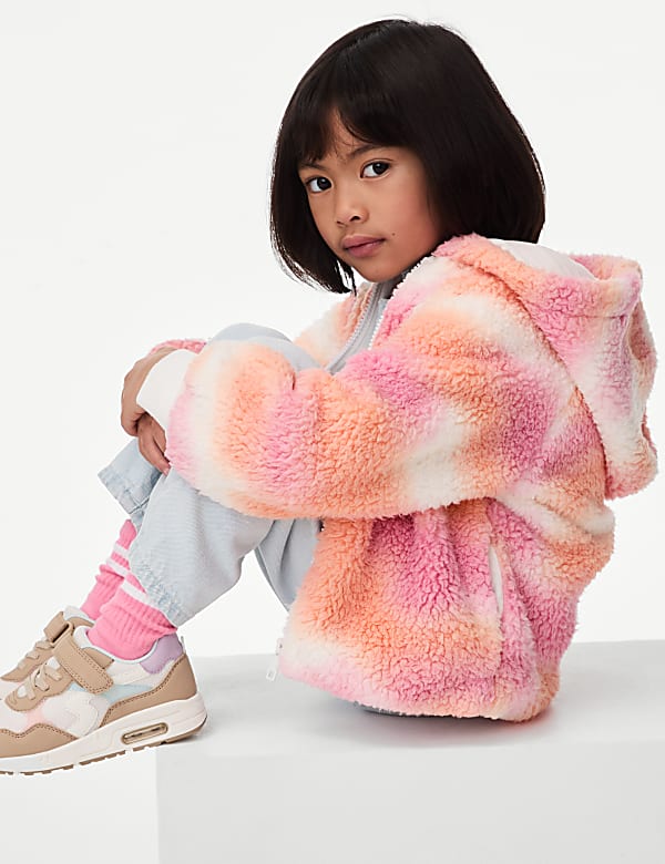 Borg Fleece Printed Jacket (1-10 Yrs) - IT